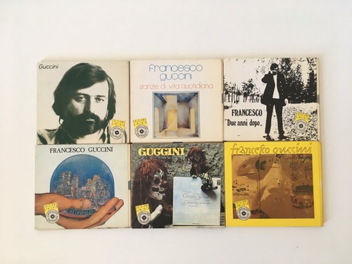 Francesco guccini lotto 6cd - guccini,