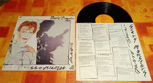 Vinyl david bowie scary - david,