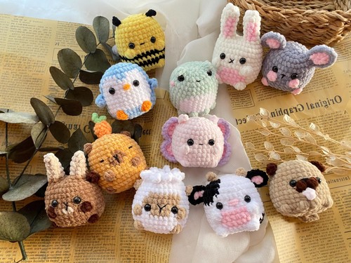 Amigurumi animal keychain - animal,