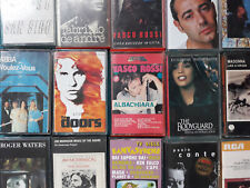 musicassette originali vintage , seleziona  cassetta da lista a tendina