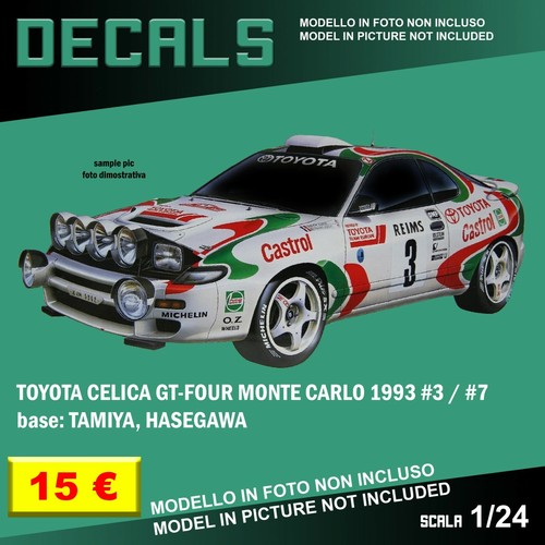 Decals repro toyota - toyota, gt