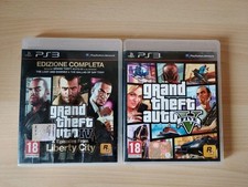 LOTTO GRAND THEFT AUTO 4 EDIZIONE COMPLETA + GTA 5 - PS3 PAL ITA
