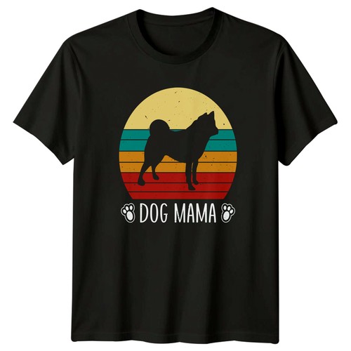 Shirt donna cane mamma shiba - cane,