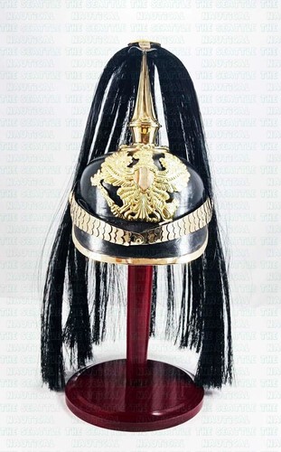 Elmetto pelle pickelhaube - in,