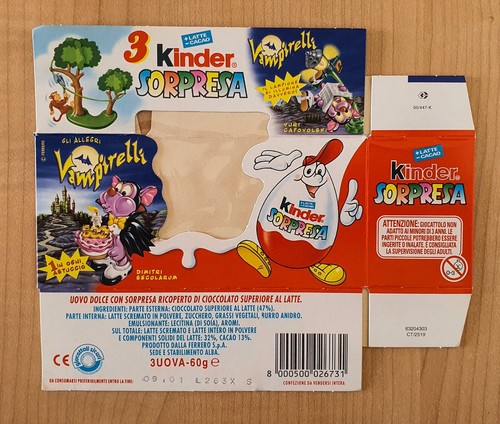 Kinder ferrero italia tri - tri, pack