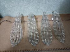 foglia in vetro di murano per lampadario plafoniera  barovier e toso anni -40