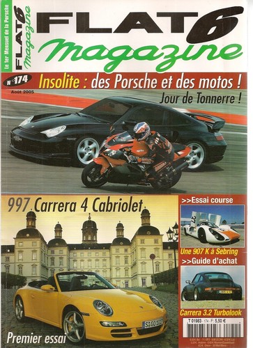 Flat 174 essai porsche - essai, 997