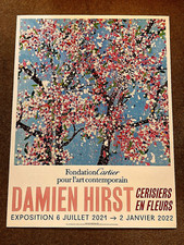 Poster Cartier Fondazione Fiori di Ciliegio Damien Hirst 2021