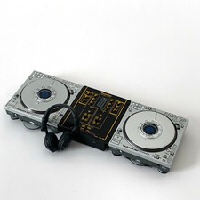 Technics Miniature Collection SH-DJ100 SL-DZ1200 Set Giradischi Record Figurina