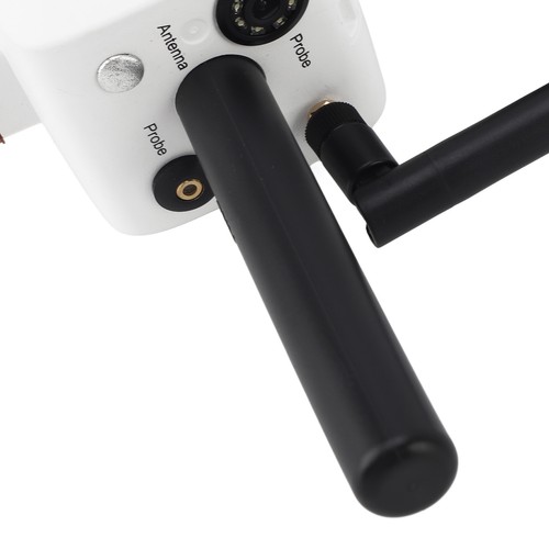 Plug white metal detector - eu,