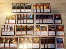 MAZZO CARTE MAGIC MONO ROSSO ELEMENTALI! n. 1104 mtg