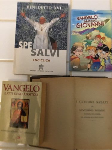 Lotto libri religiosi - lotto, 4