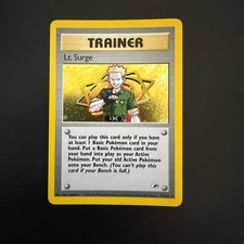 Pokemon Card Lt. Surge 17/132