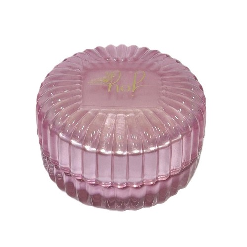 Scatola vetro rosa - vetro,