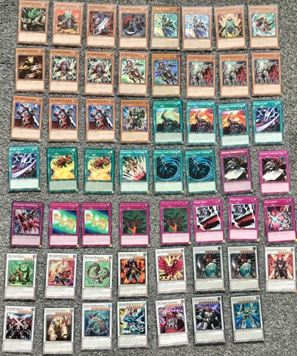 Tcg 55 card x saber - yu-gi-oh!, x-saber