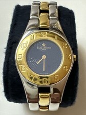 Capeland donna Baume &Mercier come nuovo tono oro argento acciaio inox