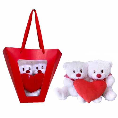 Coppia orsetti con - orsetti, cuore