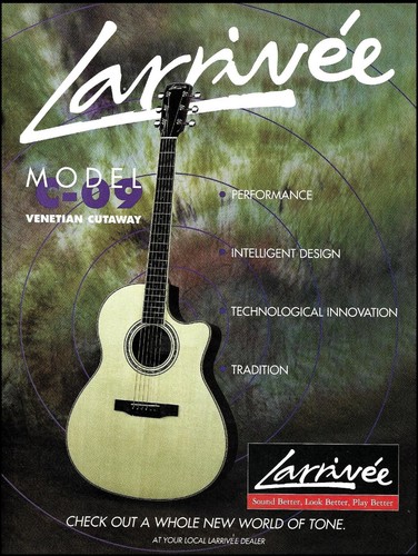 Chitarra acustica larrivee - chitarra,