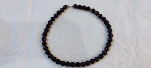 Collana perle ametista - collana,