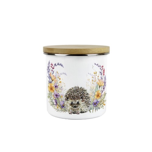 Barattolo riccio floreale - ,