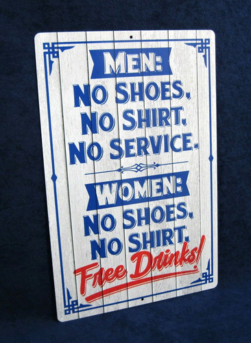 Shirt free drink insegna - free,