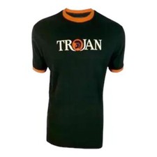 T-shirt Trojan Logo Ringer