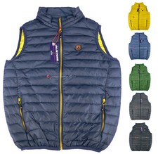 Piumino smanicato uomo gilet