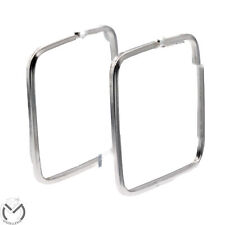 Orecchini oro bianco 18 kt 750 quadrati -580/VE-