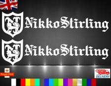 NIKKO STIRLING STICKER, RIFLE