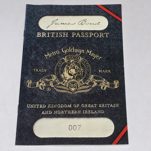 007 james bond passport dvd - james,
