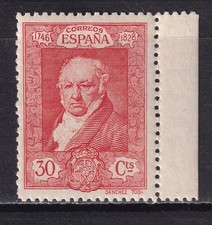 1930 GOYA AUTORRETRATO ERROR