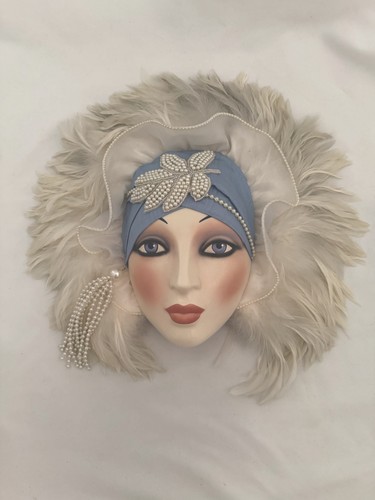 Maschera ceramica argilla - argilla, arte