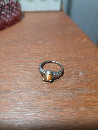 Anello vintage occhio gatto - vintage,