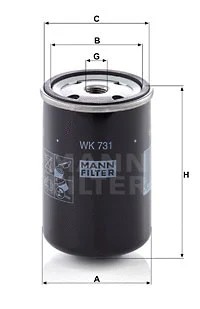 Filtro carburante adatto - , a