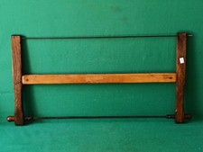 ANTICA SEGA AD ARCO FALEGNAME BOSCAIOLO TELAIO IN LEGNO TIRANTE IN FERRO. CO88
