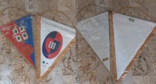 LOTTO 2 GAGLIARDETTI CAGLIARI CALCIO PENNANT VINTAGE
