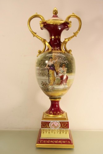 Grande antico vaso - , con