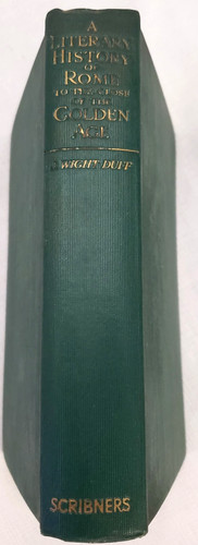 Duff literary history rome - literary,
