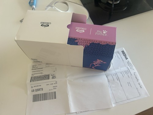 Seiko sport pink panther - seiko,