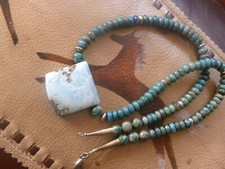 COLLANA E CIONDOLO TURCHESE