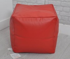 Lusso ecopelle cubo bean - ecopelle,