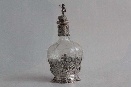 Flacon argent cristal storck - flacon,
