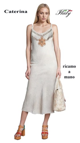 Abito vestito donna 100 lino - 100%,