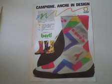 advertising Pubblicità 1990 STIVALI DIADORA - BERTI