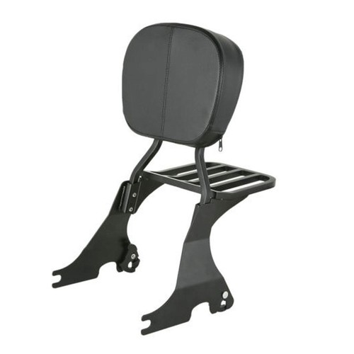 Sissy bar cremagliera nera - +,