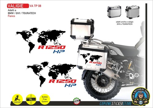 Adesivi planisfero moto - 2,