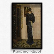 George Hendrik Breitner - Poster artistico stampa L'orecchino 11x17