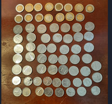 collezione di vecchie monete
