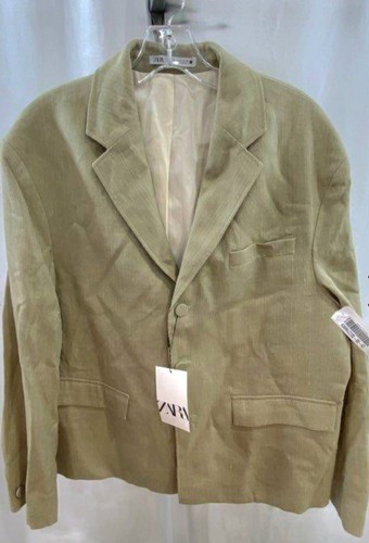 Blazer uomo zara tessuto lino - blazer,