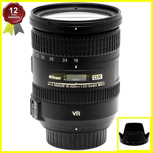 Nikon 18 200mm - af-s, dx